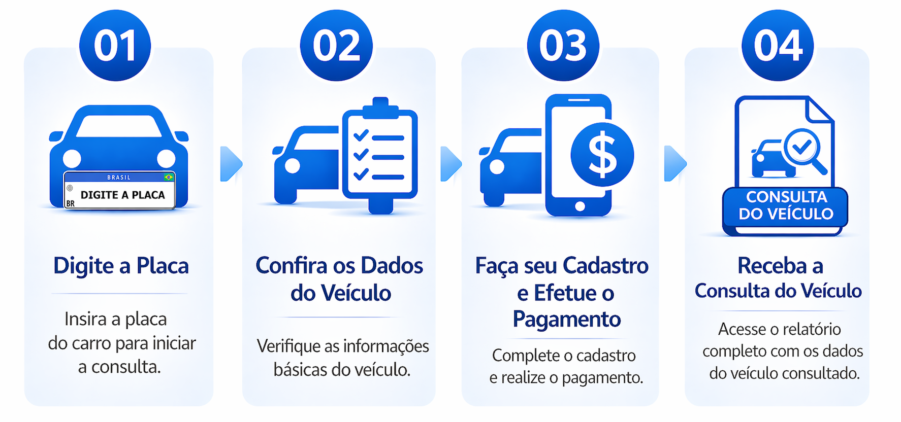 Passo a passo de como realizar a consulta